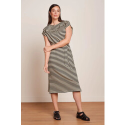 King Louie Vera dress chopito stripe 09709 black