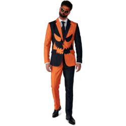 Suitmeister Jack-o pinstripe black