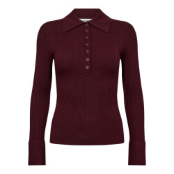 Co'Couture Cc bonny polo ls knit