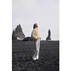 Nukus Nkf09053 24 abby pants denim strass bleached denim