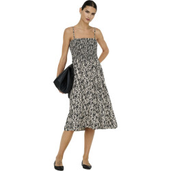 Only Onlzelina life smock 3in1 dress skirt wv pumice st