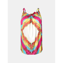 Mucho Gusto ® top dubai kleurrijk symmetrische print