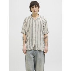 Jack & Jones Jjeenzo stripe resort shirt ss sn