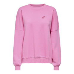 Only Onlstina ls lovely o-neck box swt neon