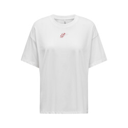 Only Onlvivvi life ss lovely top jrs off-white