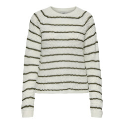 Jacqueline de Yong Jdyellen ls oneck raglan pullover knt dessin