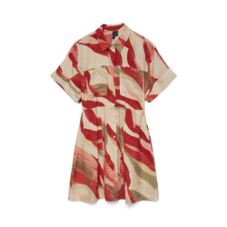 Vero Moda Vmtyra ss short shirt dress wvn exp