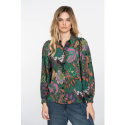 Geisha 53640-20 530 blouse print green/purple