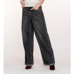 Geisha 51509-10 805 jeans fold-up grey denim