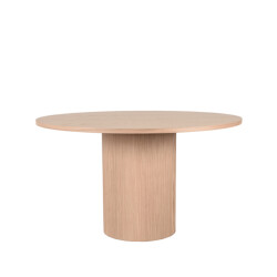 Label51 Eetkamertafel oliva naturel eiken 130 cm rond