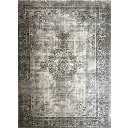Muratap Istanbul vintage laagpolig vloerkleed retro tapijt groen- 280x380cm