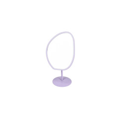 House Vitamin Mirror organic metal lilac 16,5x12x31,5cm