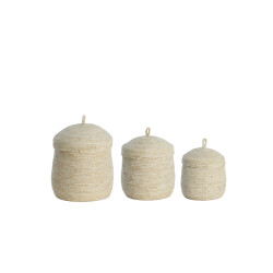 Light & Living mand kenmare Ø34x36cm - set van 3