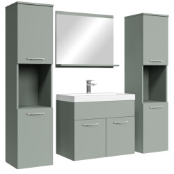 Badplaats Badkamermeubel set montreal xl 60 x 35 cm mat badmeubel met