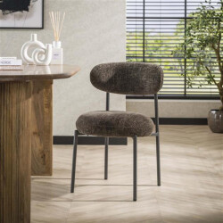 Hoyz eetkamerstoel round tissee cargo set van 2