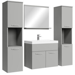 Badplaats Badkamermeubel set montreal xl 60 x 35 cm mat badmeubel met