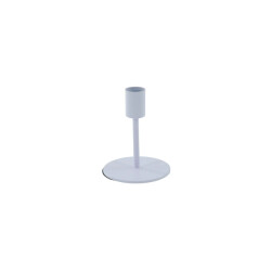 House Vitamin Candleholder basic metal lilac 8x8x10cm