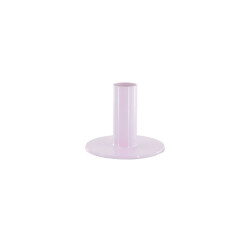 House Vitamin Candleholder basic metal lila 8x8x6,5cm
