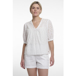 Rino & Pelle Brave.7002523 short sleeve blouse h embro