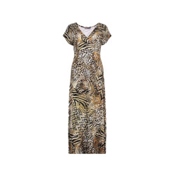 Geisha 57364-60 jane dress v-neck sleeveless aop