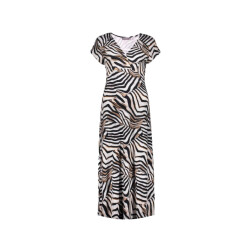 Geisha 57364-60 jane dress v-neck sleeveless aop
