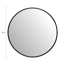QUVIO Spiegel ø50 cm rond -