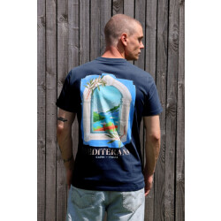 Kultivate Ts capri 2501020211 319 dark navy t-shirt fancy kultiv