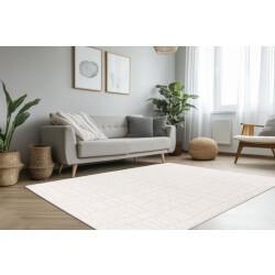 Muratap Lotus home modern vloerkleed 100% polyester, laagpolig, 3d effect -