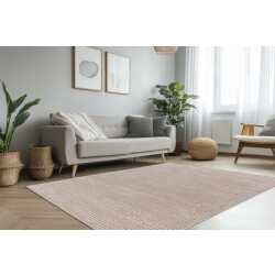 Muratap Lotus home uni modern vloerkleed 100% polyester, laagpolig, 3d effect -