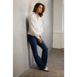 Helena Hart 7620 broek flair demin blue