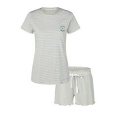 By Louise Dames korte pyjama set shortama gestreept