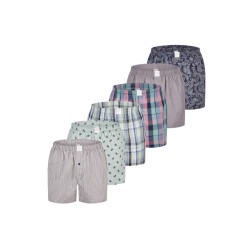 MG-1 Wijde boxershorts heren 6-pack pack d520