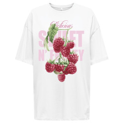 Only Onlrosie ss oversize tee -