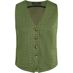 King Louie Bianca gilet ivy check