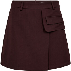 Co'Couture Lunacc pocket skirt winered