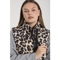 Free Quent Fqjoyco-waistcoat leopard