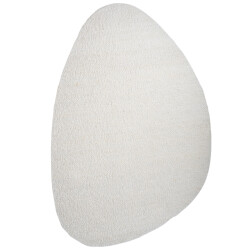 Veer Carpets Vloerkleed stone white kiezelvormig 160 x 230 cm