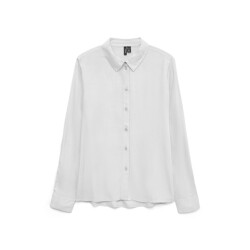 Vero Moda Vmbumpy ls basic shirt wvn ga noos off-white