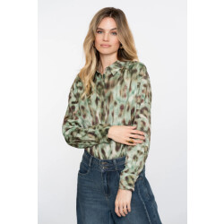 Geisha 53659-20 530 blouse print green/brown