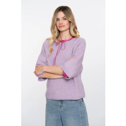 Geisha 54602-70 300 pullover 3/4 sleeves lilac