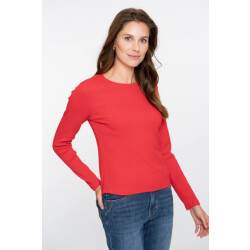 Geisha 52603-41 450 t-shirt rib round neck red