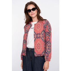 Geisha 55700-20 420 jacket print pink/blue