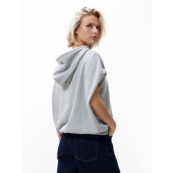 Catwalk Junkie Sleeveless sweater with hoodie