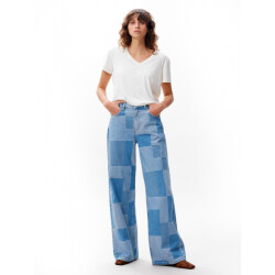 Catwalk Junkie Jeans loose met patchwork
