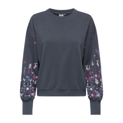 Only Onlbrooke ls o-neck flower swt noos raf
