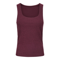 Only Onlea glitter sl 2-ways top jrs noos bordeaux