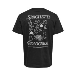 Only & Sons onsfred osteria rlx ss tee 22035536 black