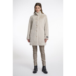 Rino & Pelle single breasted fake fur jacket nonna.7002511 9030 birch