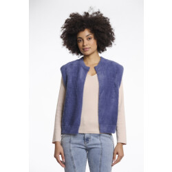 Rino & Pelle short waistcoat elona.5002511 10922 blue shadow