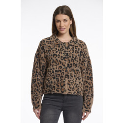 Rino & Pelle boxy jacket bubbly.5012511 8980 leopard